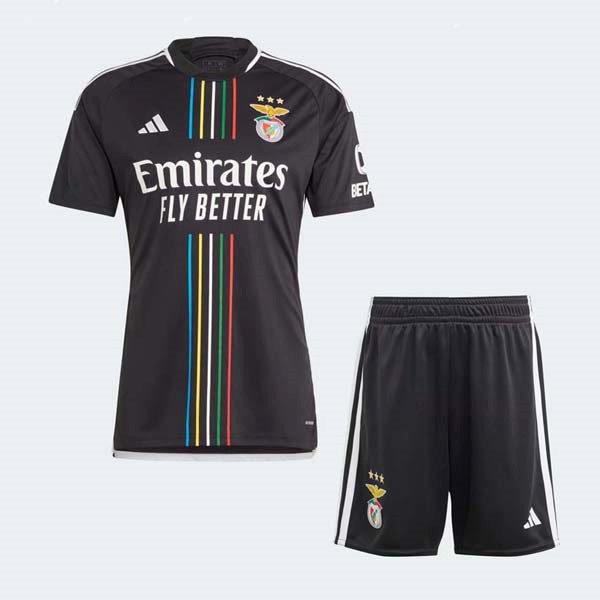 Camiseta Benfica Replica Segunda Ropa Niño 2023/24